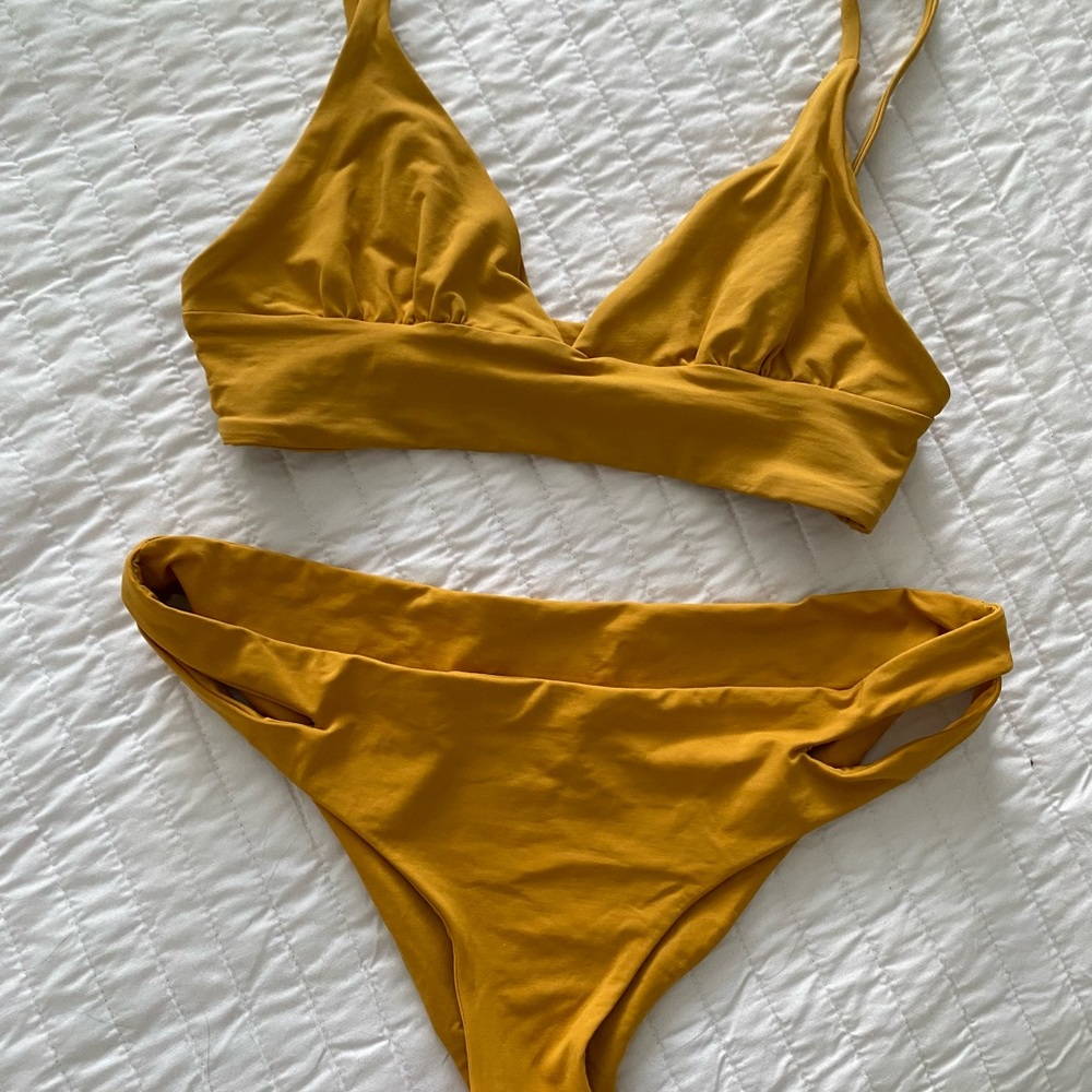 Mustard Yellow Bikini